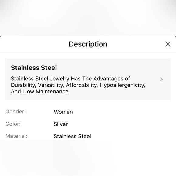 Silver plated Rectangular Tag letter “S” Engraving Pendant Necklace - Picture 11 of 14